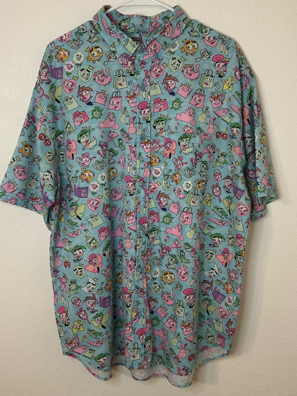 RSVLTS "Wands & Wings" KUNUFLEX shirt The Fairly Oddparents Size 2XL